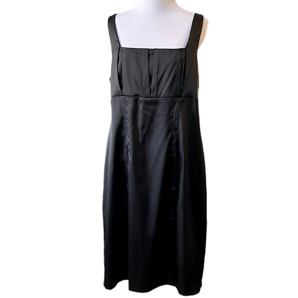 AGB FORMAL COCKTAIL SLEEVELESS SHIFT DRESS BLACK PLUS SIZE 14